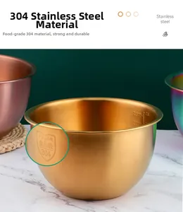 Macro view of food-grade 304 stainless steel bowl with precise internal scale markings