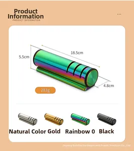 Detailed specs of 3-stage knife sharpener in various finishes with size and weight info