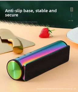 Rainbow plated 3-stage knife sharpener base with non-slip rubber bottom and golden handle
