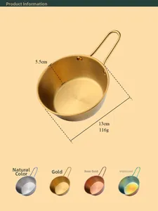 Detailed view of 304 stainless steel camping bowl with dimensions and color options