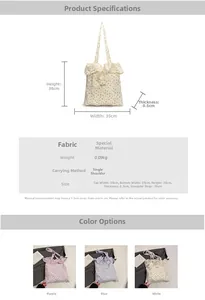 Detailed size specifications for the floral canvas tote bag showing dimensions and weight