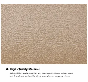 Macro shot of premium lychee texture leather on a stylish khaki square crossbody bag