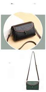 Detail of adjustable metal buckle and pebble grain texture on minimalist crossbody bag