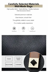 Details von strukturiertem Leder mit Nähten und Goldschnalle an einer Beuteltasche