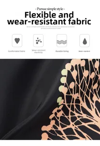 Detail of durable floral printed fabric showing waterproof and wear-resistant texture