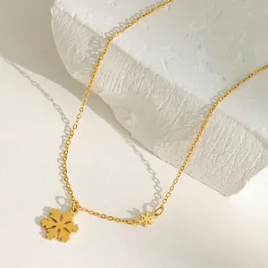 Elegant gold snowflake pendant necklace on natural white stone base for a premium look