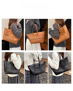 Multiple carrying styles for large tote bag shown in professional lifestyle shots