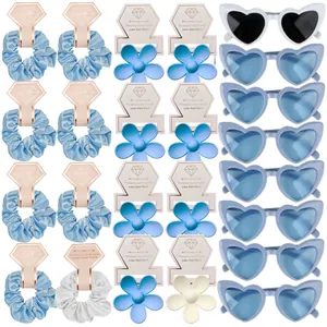 Matte Blume Haarkralle Und Satin Haargummi Für Damen Mädchen Frische Florale Haarschmuck Haarnadel Haargummis Geschenk