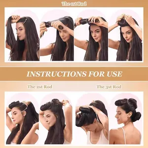 Guía paso a paso sobre cómo usar rulos sin calor para conseguir un cabello ondulado