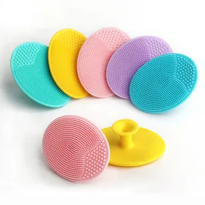 Soft Silicone Baby Hair Brush Scalp Massager For Newborn Infants Cradle Cap Removal Comb Head Massage Bath Cleaning Scrubber