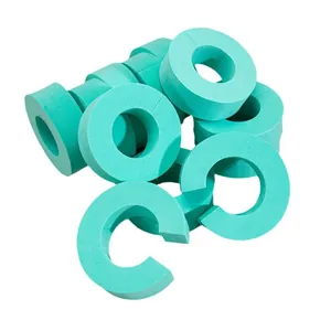Kit de bigoudis sans chaleur avec rouleaux en mousse turquoise pour boucles ondulées