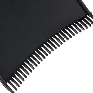 Professional black hair dyeing paddle board with fine texture for salon hair styling