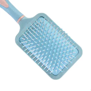 Spazzola per capelli grande caramella cuscino largo perno in nylon massaggio spazzola