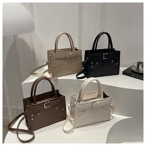 Collection of large capacity tote bags in beige, black, coffee, and ivory colors
