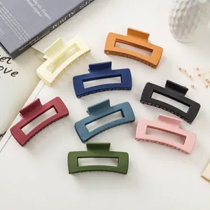 Lot de 8 pinces à cheveux mates aux couleurs Morandi pour coiffures élégantes
