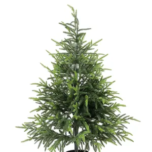 Realistic Norfolk Island Pine artificial Christmas tree for indoor home decor
