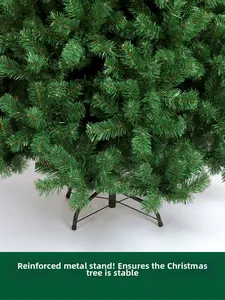 Détail du support en métal renforcé pour une base stable du sapin de Noël artificiel