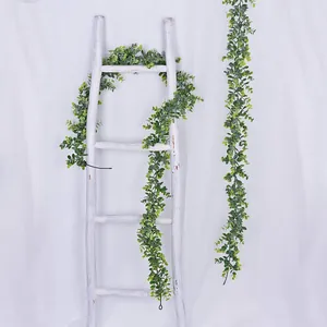 Artificial Eucalyptus Garland Greenery Vine Faux Eucalyptus Leaves Garland For Wedding Backdrop Home Decor Wall Plant