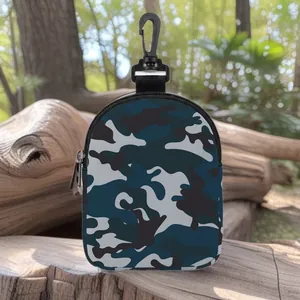 Camouflage Draagbare Huisdier Beloningstasje Hondentraining Voedseltas Outdoor Snack Opbergdoos Met Haak Nylon Tas Voor Honden Katten