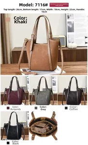 Tabella taglie dettagliata per borsa tote minimalista con misure 26x17x10x22cm in cinque colori