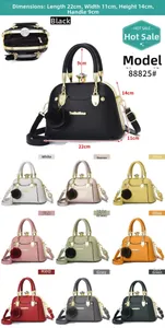 Size guide for leopard print shell bag with dimensions 22x11x14cm and color options