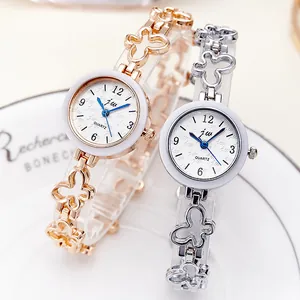 Women Fashion Quartz Watch With Butterfly Hollow Bracelet Elegant Analog Wristwatch For Lady Casual Luxury Jewelry Watch Gift