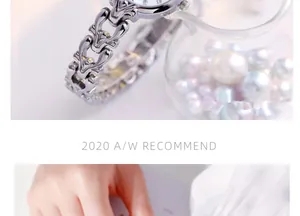 Détail d'une montre à quartz argentée avec bracelet à maillons évidés et élégant