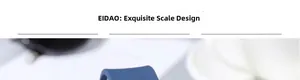 Exquisite scale design detail of a blue silicone watch strap with soft lighting and minimalist look