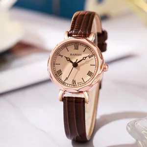 Orologio al Quarzo da Donna Quadrante con Numeri Romani Cinturino in Pelle PU Motivo Coccodrillo Elegante Orologio da Polso Regalo