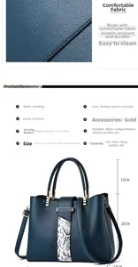 Detail of dark blue pebble leather handbag with snakeskin pattern and scratch-resistant texture