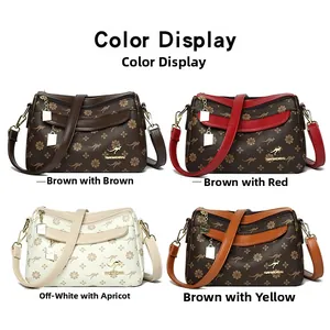 Sélection détaillée de couleurs pour sacs bandoulière imprimés avec motif kangourou