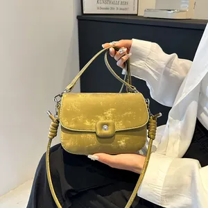 Damen Urban Minimalistisch Kleine Quadratische Tasche PU-Leder Matte Textur Umhängetasche Schultertasche Handtasche Doppelgurte Mode Klappe Geldbörse