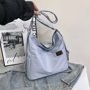 Γυναικεία Τσάντα Tote από Νάιλον Μεγάλης Χωρητικότητας Πολυλειτουργική Τσάντα Ώμου Σακίδιο Πλάτης Casual Χειρολαβή Ρυθμιζόμενη
