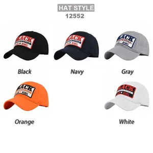 Set di cinque cappellini da baseball vintage Black Rebel in cotone in vari colori per il sole