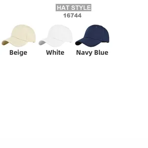 Detailed view of three vintage baseball caps in beige, white, and navy blue