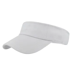 Close-up of white breathable mesh fabric and reinforced stitching on sun visor hat
