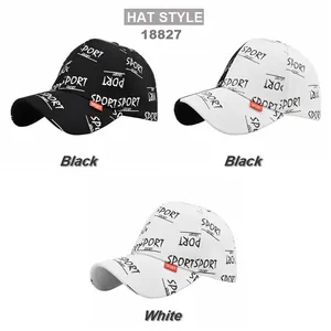 Classic Route 66 mesh baseball cap with 3D embroidery in black and white styles