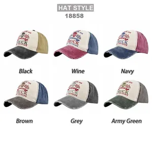 Gorras de béisbol vintage con calavera en negro, marino, granate, marrón, gris y verde oliva