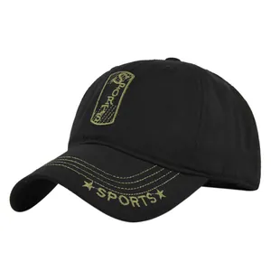 Casquette de baseball en mesh noir avec broderie Route 66 jaune et détails étoiles