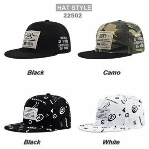 Verschiedene Route 66 Stickerei Mesh-Baseballkappen in Schwarz, Camo und Graffiti