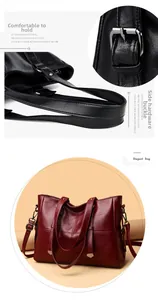 Macro detail of leather tote handles with metallic hardware and glossy finish