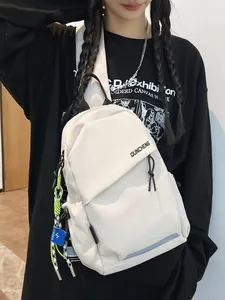 Bolso de Pecho Casual Para Hombre Nailon Resistente al Agua Bolso Bandolera Con Tira Reflectante Gran Capacidad Bolso de Hombro Para Viajes Al Aire Libre