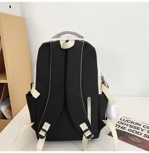 Detailansicht des Rucksackrückens mit Polsterung und einem versteckten Diebstahlschutzfach