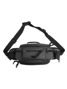 Japanese style large capacity crossbody chest bag with adjustable strap and waterproof fabric