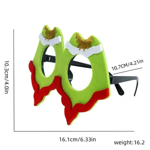 Detailed dimensions of Mexican party pepper glasses with height and width specifications
