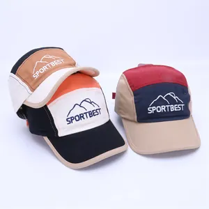 Kids color-block baseball cap with Sportbest embroidery for boys and girls ages 2-7