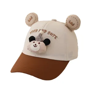 Casquette enfant séchage rapide avec oreilles d'ours et broderie Vivid and Cute