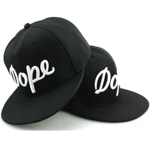 Berretto Snapback con Ricamo di Lettere Ala Piatta Cappello da Baseball Hip Hop Regolabile per Uomo Donna Streetwear Moda
