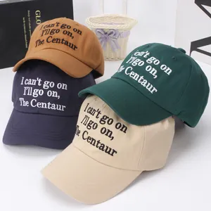 Kids Cotton Baseball Cap Embroidered Letter Sun Protection Hat Streetwear Hip Hop Casual Sunshade Cap For Children