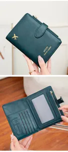 Internal layout of travel passport holder with card slots and SD card storage